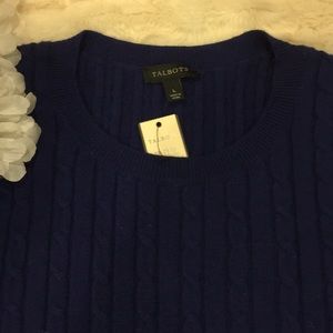New Talbots crew neck sweater!